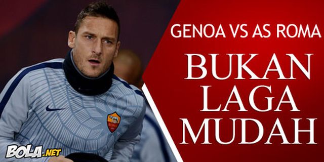 Preview: Genoa vs AS Roma, Bukan Laga Mudah Preview: Genoa vs AS Roma, Bukan Laga Mudah