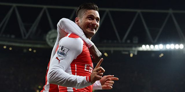 Giroud, Mematikan vs Newcastle