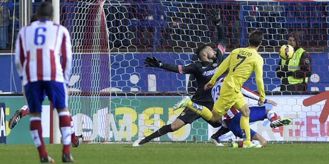 Highlights LA Liga: Atletico Madrid 0-1 Villarreal