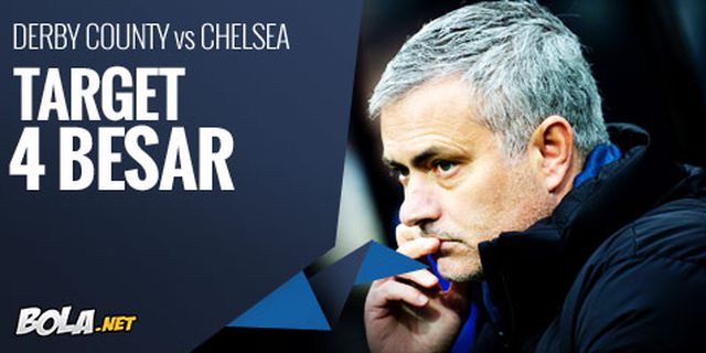 Preview: Derby County vs Chelsea, Target Empat Besar Preview: Derby County vs Chelsea, Target Empat Besar