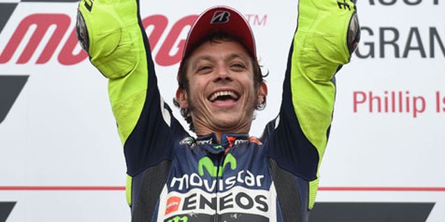 Valentino Rossi Ingin 'Takuti' Giacomo Agostini