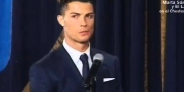 Hadiri Peresmian Patung Dirinya, Ronaldo Tahan Kantuk
