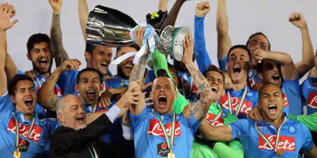 Moggi Sebut Napoli Pantas Juara Piala Super Italia