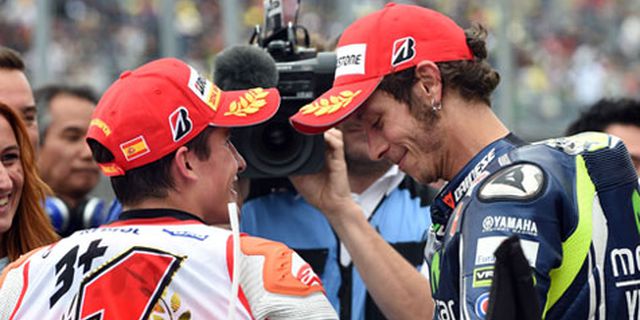 Marc Marquez 'Pilih' Valentino Rossi Sebagai Rival Utama