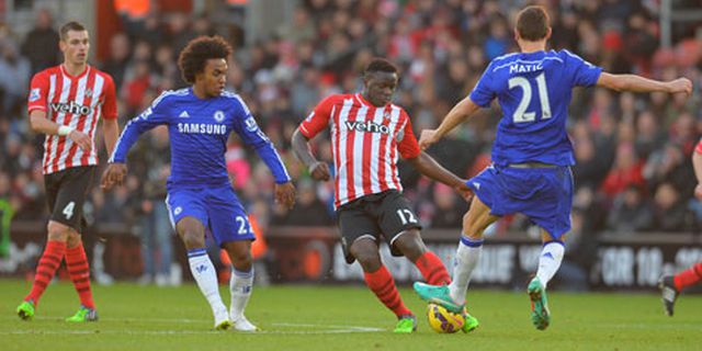 Review: Chelsea Gagal Tundukkan 10 Pemain Soton