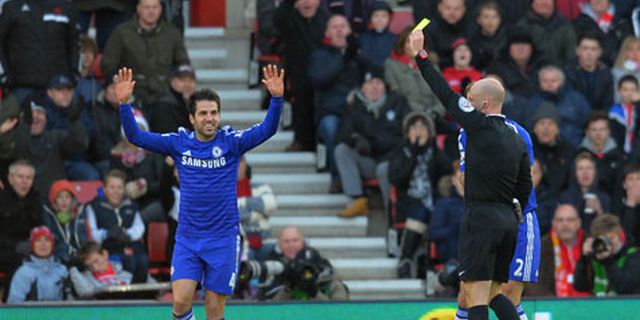 Dianggap Diving, Fabregas Murka Dianggap Diving, Fabregas Murka