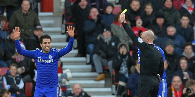 Chelsea, Tim dengan Kartu Kuning Diving Terbanyak