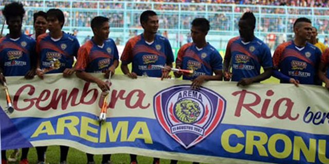 Kondisi Fisik Penggawa Arema Cronus Belum Prima