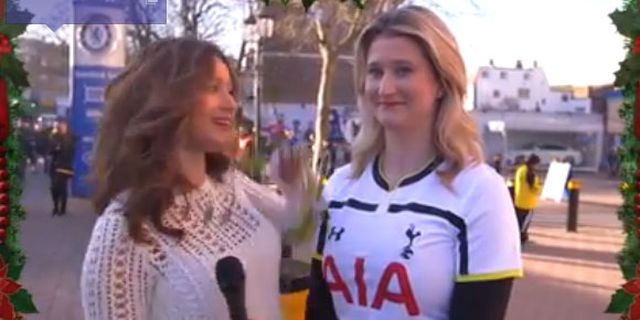 Uji Kesetiaan, Fans Chelsea Digoda Fans Cantik Spurs