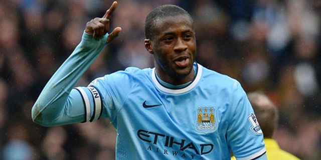 Yaya Toure Terpilih Sebagai Pemain Terbaik Afrika 2014