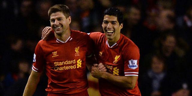 Inilah Pendapat Suarez Tentang Sosok Steven Gerrard Bagi Liverpool