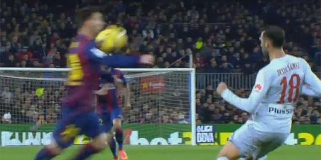 Gol Kedua Barca ke Gawang Atleti Tak Sah?