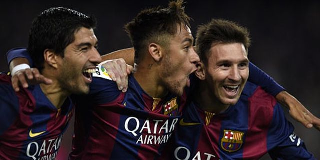 Suarez: Hubungan Saya Dengan Messi dan Neymar Spektakuler