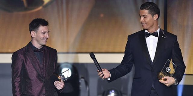 Zanetti: Sulit Bagi Messi Kalahkan Ronaldo di Ballon d'Or