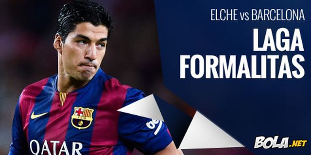 Preview: Elche vs Barcelona, Laga Formalitas