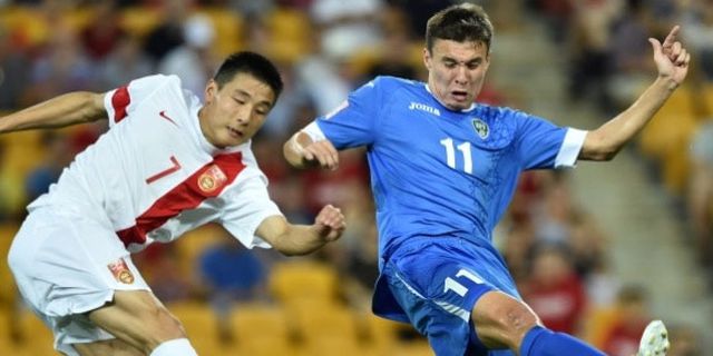 Highlights Piala Asia 2015: Tiongkok 2-1 Uzbekistan Highlights Piala Asia 2015: Tiongkok 2-1 Uzbekistan