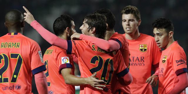 Review: Lapis Kedua Barcelona Hajar Elche