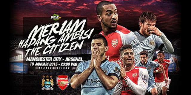 Preview: Man City vs Arsenal, Tradisi Hujan Gol