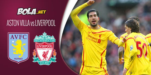 Preview: Aston Villa vs Liverpool, Menuntut Balas Preview: Aston Villa vs Liverpool, Menuntut Balas