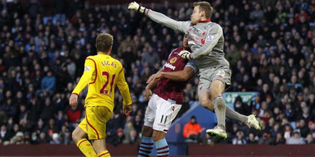 Rodgers Terpukau Performa Mignolet Lawan Villa