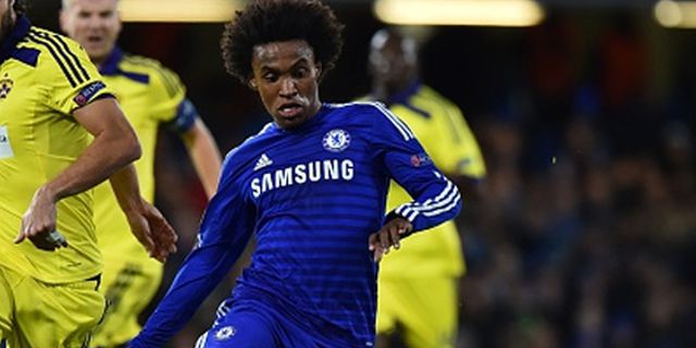 Willian: Mourinho Minta Chelsea Fokus Liverpool