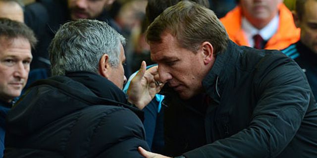 Rodgers Tak Lagi Bersahabat dengan Mourinho