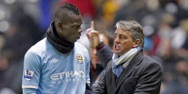 Mancini: Tak Ada Pertengkaran dengan Balotelli