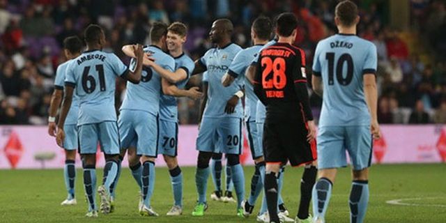 Friendly: Man City Menang di Abu Dhabi