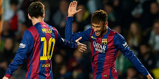 Kembali Dilayani Messi, Neymar Mengaku Senang