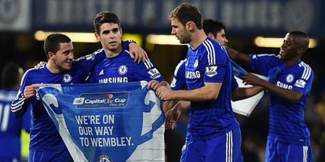 Oscar Pamer Kegembiraan di Ruang Ganti Chelsea