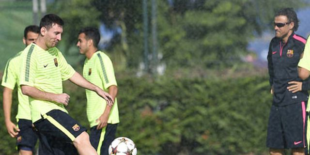 Mathieu: Messi dan Enrique Memang Sempat Bersitegang