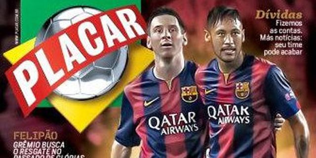 Brasil Anggap Messi 'Raja' Barcelona dan Neymar Pangerannya