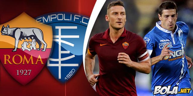 Preview: Roma vs Empoli, Tunjukkan Taring