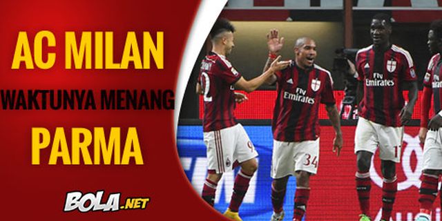 Preview: AC Milan vs Parma, Waktunya Menang