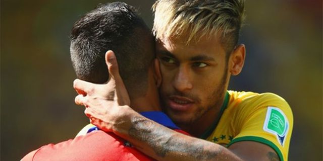 Maret, Neymar dan Sanchez Bentrok di Emirates