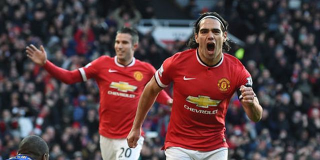 Van Gaal: Ketimbang van Persie, Falcao Lebih Membutuhkan Gol