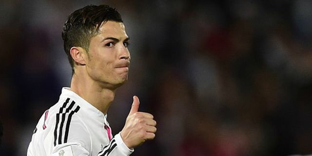 Tak Ada Irina, Ronaldo Ajak Anak ke Bernabeu