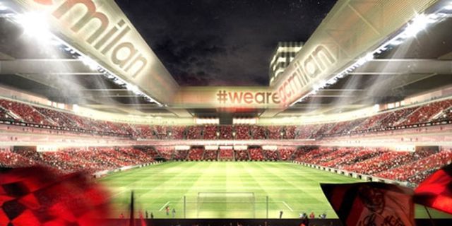 Penampakan Stadion Baru nan Modern AC Milan