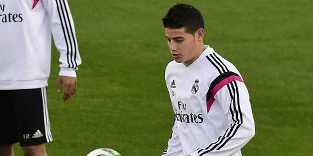 Absen Clasico, James Baru Bisa Bela Madrid di 8 Besar Champions