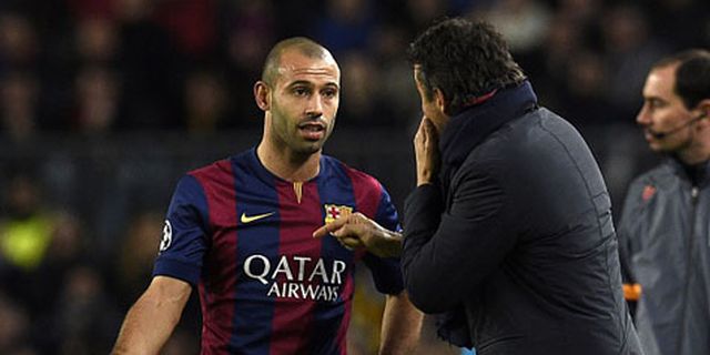 Milito Soroti Peran Vital Mascherano di Barcelona