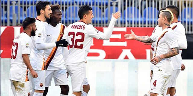 Review: Bungkam Cagliari, Roma Terus Tempel Juve