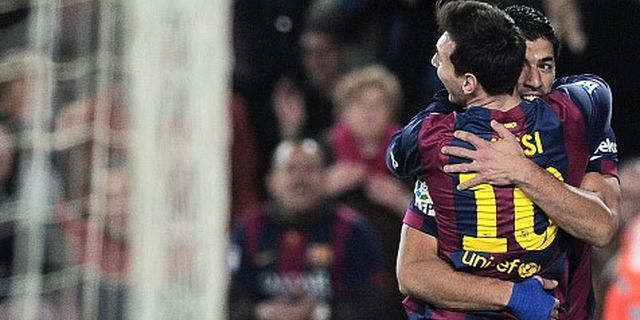 Suarez, Kreator Assist Nomor Satu Messi