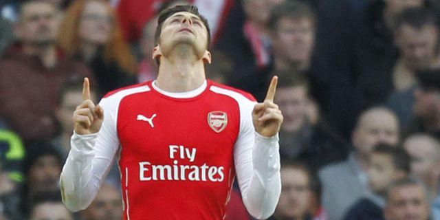 Cazorla Sebut Giroud Pemain Penting di Laga Away