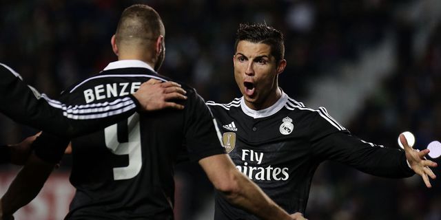 Review: Benzema dan Ronaldo Mantapkan Posisi Madrid