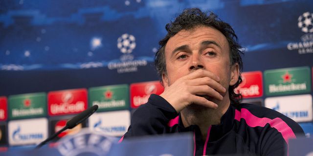 Enrique Bantah Barca Kalah Gara-gara Pikirkan City