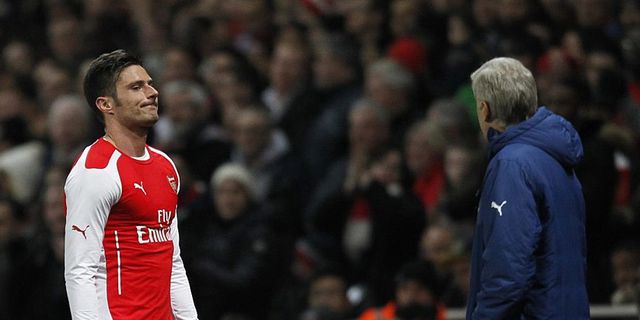 Main Buruk Lawan Monaco, Giroud Malu