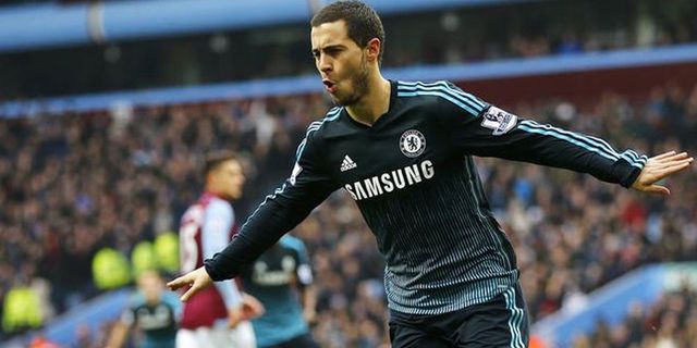 Hazard Persembahkan Trofi untuk Semua Fans Chelsea Hazard Persembahkan Trofi untuk Semua Fans Chelsea