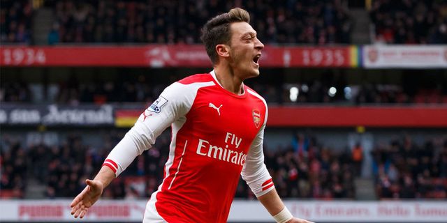 Ozil Terbaik Arsenal Bulan Februari