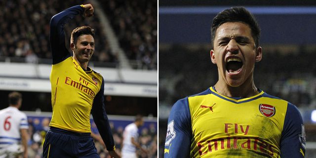 Review : Giroud dan Alexis Menangkan Arsenal