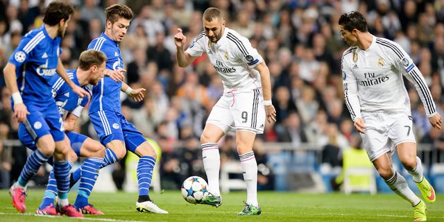 Rekor Shots on Target di Duel Madrid vs Schalke